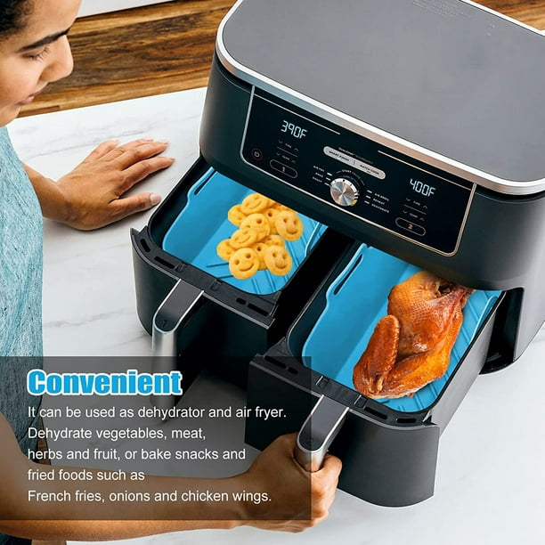 UNBOX Set d'accessoires pour friteuse à air chaud double – Convient pour  les friteuses