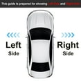 thumbnail image 7 of Car Side Door Rearview Mirror Lower Cover Shell Cap For Subaru Crosstrek Impreza WRX WRX STI XV Crosstrek 91054VA211 91054VA201, 7 of 7