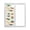 Beige, variant on Static Cling Door Window Covering, Boho Modern Window Privacy Film Frosted, Middle Century Teal Yellow Orange Geometric UV Blocking Windows Film for Office, Hotel, Bedroom, 29.5 x 78.7 Inches