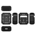 thumbnail image 3 of NIFFPD Apple AirPods Case, Full-Body Hard Silicone Shockproof AirPods Case Cover Airpods 2&1 Black, 3 of 5