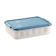 thumbnail image 2 of Neinkie Egg Container, Refrigerator Deviled Egg Tray Carrier with Lid for Eggs – Plastic Fridge Stackable Portable Devil Egg Holder Dispenser, 2 of 7