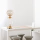 thumbnail image 4 of Candelabro de cristal, candelabro votivo, candelabro de pilar, soporte para velas Oro L, 4 of 8