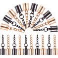 thumbnail image 2 of 20pcs Tassel Cord End Tassel Caps Tassel End Caps Tassel Making Material with Screws, 2 of 8
