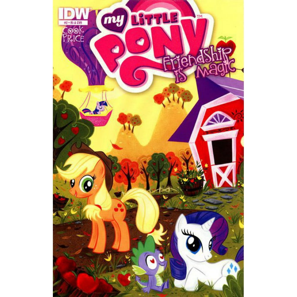 My Little Pony Friendship is Magic #2 [Retailer Incentive Cover A ...