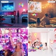 thumbnail image 4 of Generic Lampe Murale Hexagonale LED RGB Intelligente Effet Coloré Contrôle Sonore 6 Pcs, 4 of 7
