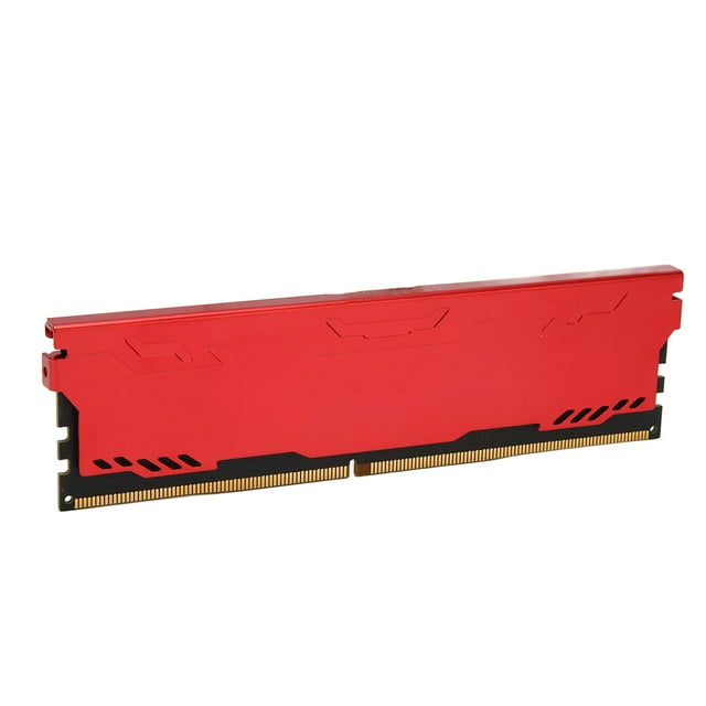 Ddr4 Ram,Memoria Ram Ddr4 Desktop Memory Module Red Ddr4 2666mhz 21300 Bandwidth Aluminium Alloy Gaming Ram for Computer Chassis Upgrade