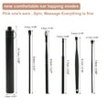 thumbnail image 2 of Kit de Limpieza de Oídos Único Bargains, Seguro y Efectivo, Herramienta de Eliminación de Cerumen de Acero Inoxidable Negra, 10 Pcs, 2 of 6