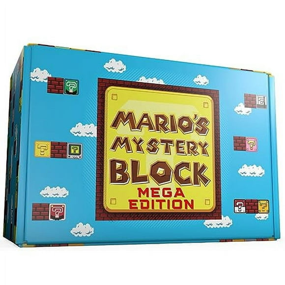 Mario's Mystery Block MEGA EDITION: A Collector's Box for Adults Curated from the Entire World of Nintendo Brand [video game]