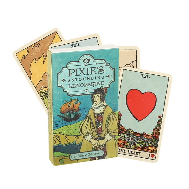 Juego de cartas Pixie's Astounding Lenormand Family Tarot Deck