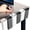 Gray, White, variant on 6 Pcs Monitor Pen Pencil Holders DIY Screen Pen Holder Computer Monitor Pencil Holder Desktop Accessories PP Self Adhesive Desk Organizer for Office Classroom Gadget Storage(Gray, White)