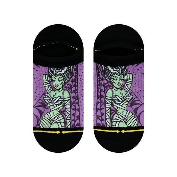 Double Trouble Mummy No Show Socks With Art By Dirk Vermin
