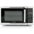 thumbnail image 2 of Black + Decker 0.9 Cu Ft 900W Digital Microwave Oven With Turntable in Stainless Steel, 2 of 2