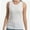 White, variant on Women's Sleeveless Racerback Tank Top - Crew Neck Casual Basic Fashion Tee - Lightweight Breathable Summer Top