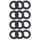 thumbnail image 2 of Conjunto De Anillo De Lavadora De Goma De 12 Piezas, Lavadora De Sellado De Anillo De Tubería Para Tubería De Agua Accesorios Hidráulicos Fijación De, 2 of 7