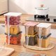 thumbnail image 4 of Caja de almacenamiento para refrigerador MACHAO Caja sellada para conservación de alimentos frescos con asa almacenamiento de cocina color rosa, 4 of 5