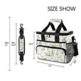 thumbnail image 3 of FORMRS Insulated Cooler Bag 24 Cans Capacity Soft Leakproof Lunch Box with Side Pockets, Watercolor Forest Pattern, 3 of 7