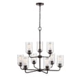 thumbnail image 5 of 9609-RBZ Millennium Lighting Moven - 9 Light Chandelier-26.75 Inch Tall and 28 Inch Wide     -Traditional Installation, 5 of 7
