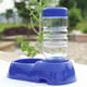 thumbnail image 1 of Dispensador De Agua Automático Mascota Perro Cachorro Gato Dispensador de agua automático Comida Plato Tazón Alimentador Cachorro (Azul) Wdftyju Libre de BPA, 1 of 9