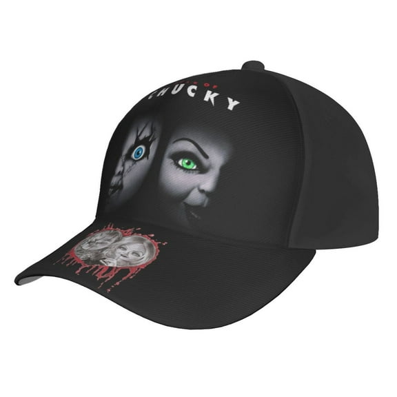 Blood Bride Of Chucky Unisex Baseball Cap Adjustable Trucker Dad Hat Anti UV Sun Hats Snapback Hat For Men And Women
