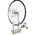 thumbnail image 4 of Support de Fixation de Roue de Vélo Outil d'Alignement de Roue de Vélo avec Jauge de Cadran pour Dégagement Rapide et Traversant-Axe, 4 of 7