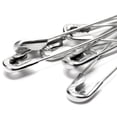 thumbnail image 4 of Cousin DIY 2 inch Safety Pins, 2", Silver, 4 of 4
