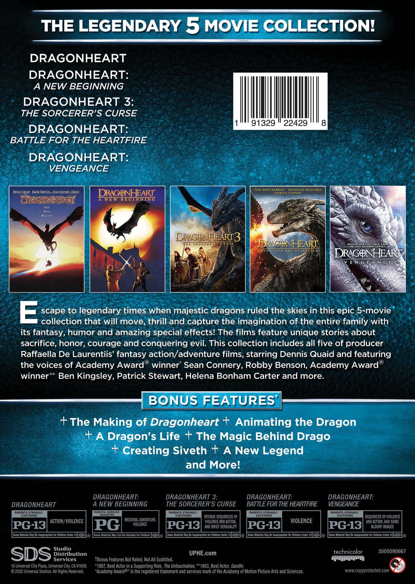 Dragonheart 5-Movie Collection (DVD)
