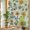 White Khaki Turmeric, variant on Christmas Snowman Privacy Window Film, Decorative Stained Glass Window Film, Xmas Tree Snowflake Eucalyptus Wooden Resuable Rainbow Static Cling for Home Bathroom Living Room Glass Door 17.7"x39.3"