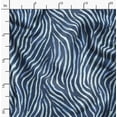 thumbnail image 2 of Soimoi Cotton Cambric Blue Fabric By the Yard - 42 Inch Wide -Animal Skin Fabric - Fierce and Exotic Textile for Fashion and Home Printed Fabric, 2 of 6