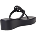 thumbnail image 3 of Tory Burch Women's Miller Wedge Sandals 25mm, New Navy, 7.5, 3 of 3