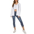 thumbnail image 2 of Purcoar Women's Long Sleeve Full-Zip Hoodie Jacket Cotton Sweatshirt, 2 of 7