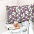 thumbnail image 4 of KLL Rose Flowers Pillow Covers Envelope Closure,Super Soft and Cozy Fuzzy Fleece Pillow Case Cover (No pillow core） 16"x24", 4 of 5