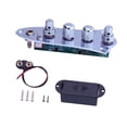 thumbnail image 4 of Esquirla Loaded Guitar Control Plate 4 Ways with Knobs Prewired Volume Tones Adjustment, 4 of 8