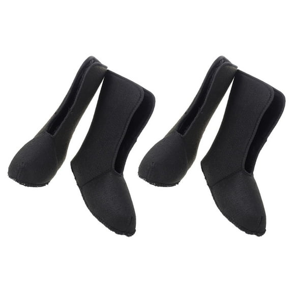 BESTYASH 1Pair Soft Insulated Boot Liners Black Warm Replacement Liners for Men Winter Walking Boots