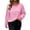 Pink-31, variant on Perfectbot Women's Oversized Striped Crewneck Sweatshirt, Relaxed Fit Long Sleeve Pullover Fall Winter Top