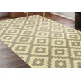 thumbnail image 2 of Tapis en Laine Tufté à la Main Geometric Echo, 2 of 8