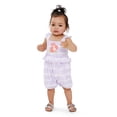 thumbnail image 2 of Disney The Little Mermaid Baby Girl Rompers, 2-Pack, Sizes 0/3-24 Months, 2 of 6
