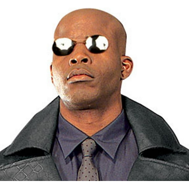 Morpheus The Matrix Sunglasses Laurence Fishburne Costume Glasses No