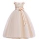 thumbnail image 1 of Vestido de novia con solapa y hombros descubiertos, vestido largo para niña de las flores, disfraz de fiesta infantil, vestido de princesa, 1 of 6