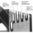 thumbnail image 3 of 4 In 1 Kitchen Sharpener And Scissors, Professional ,with Non-slip Eraser, 3 of 5