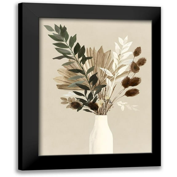 Isabelle Z 12x14 Black Modern Framed Museum Art Print Titled - Dried Bundle II