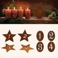 thumbnail image 1 of Xihbxyly Vela Navideña Decorativa, Diseño de Hierro Realista, Versátil para Fiestas En Casa y Bodas, Ambiente Festivo Acogedor, Regalo Ideal, Duradera y Reutilizable, Adorno de Una Sola Pieza., 1 of 5
