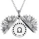 thumbnail image 1 of 12 Constelación del zodiaco Collar con medallón de girasol Letra inspiradora Collar con colgante de girasol Collar de cadena de clavícula Regalo de joyería para mujer Novia Wmkox8yii  fajkfhkj203, 1 of 1