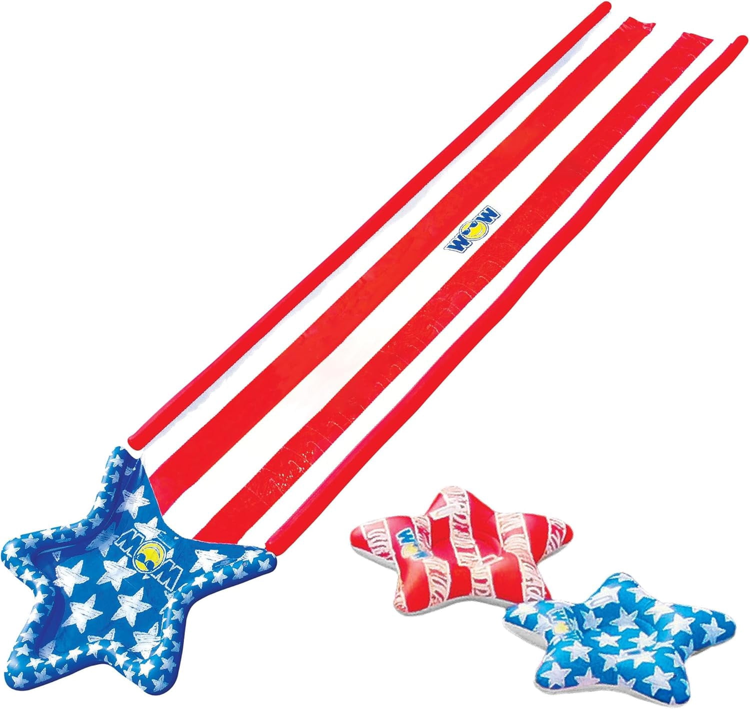 WOW Sports Americana Stars & Stripes Giant 40ft Backyard Super Slide