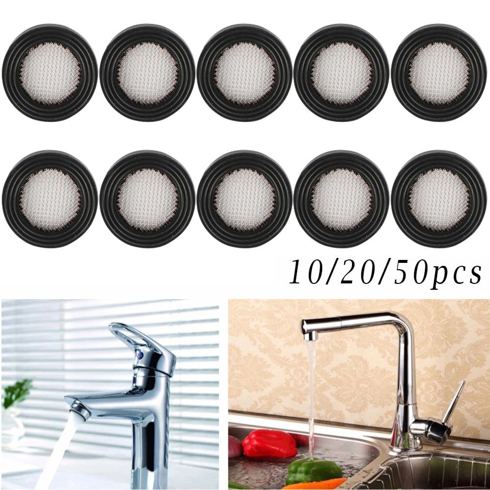 10/20 Shower Head Gasket Rubber/Silicone Washer With Stainless Steel Wire Mesh 