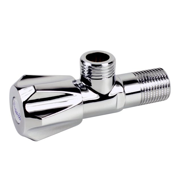 MasteelfCA Bathroom Angle Stainless Steel Thickened Hot Cold Water Shut Off for Toilet Kitchen Sink