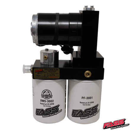 FASS No-Drop Titanium Signature Series Fuel System for 2005-2018 & 2021-2024 RAM 2500 / 3500 Cummins 5.9L and 6.7L Diesel Engines | 165 GPH Flow Rate