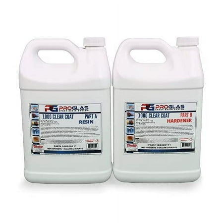 ProGlas 1000 Table Bar Top Clear Epoxy Resin - 2 Gallon Kit