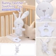 thumbnail image 7 of Kiddiway Baby Teether Hanging Toy for Soothing with Attachment - Plush Figurine Style, Baby Car Toys & Stroller Toys, Soft Silicone BPA-Free Teether, Sensory Play, Crib Hanging,a, 7 of 7