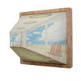 thumbnail image 1 of 3D Stereoscopic Visual Wall Lamp Bedside Decorative Lamps Scene 3D Effect Color Changing DIY Wall Lamps C, 1 of 5