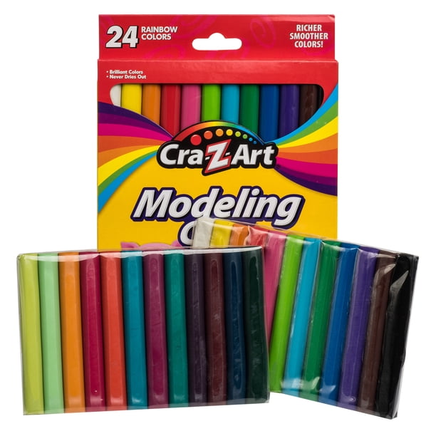 Cra-Z-Art 24 Count Modeling Clay for Kids - Non-Toxic, Super